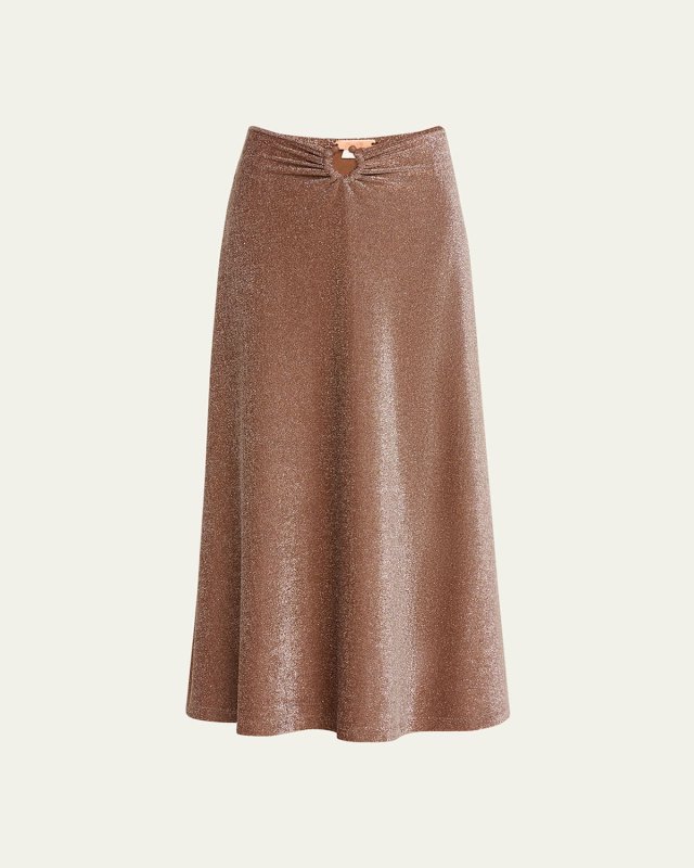 Rainstorm Maxi Skirt
